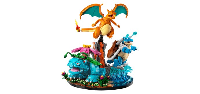 Amazon: LEGO Pok&eacute;mon Florizarre Dracaufeu Tortank (Pr&eacute;commande) &agrave; 649,99&euro;