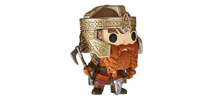 Amazon: Funko Pop Gimli Seigneur des Anneaux &agrave; 15,99&euro; (au lieu de 23,99&euro;)
