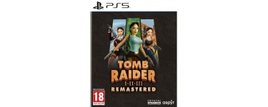 Cdiscount: Tomb Raider 1-2-3 Remastered (PS5) &agrave; 21,99&euro; (au lieu de 34,99&euro;)