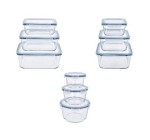 LIDL: Set de bo&icirc;tes de conservation en verre SILVERCREST - 3 pi&egrave;ces, verre -20 &agrave; 330&deg;C &agrave; 8,99&euro;
