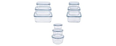 LIDL: Set de bo&icirc;tes de conservation en verre SILVERCREST - 3 pi&egrave;ces, verre -20 &agrave; 330&deg;C &agrave; 8,99&euro;