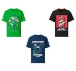 LIDL: T-shirt gar&ccedil;on Minecraft / Super Mario - 100% coton, OEKO-TEX &agrave; 5,99&euro; (au lieu de 19,99&euro;)