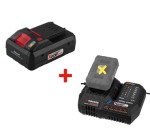 LIDL: PARKSIDE PERFORMANCE Batterie Smart PAPS 204 B1 4Ah 20V + chargeur Smart PLGS 2012 A1 &agrave; 70,99&euro;