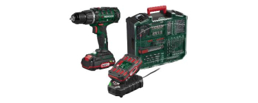 LIDL: Perceuse-visseuse sans fil PARKSIDE PABS 20-Li G8 - 45 Nm, 2 batteries, 70 accessoires &agrave; 59,99&euro;