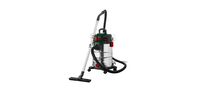 LIDL: Aspirateur eau et poussi&egrave;re PARKSIDE PWD 30 C1 - 30 L, 1500 W, 260 Airwatts &agrave; 61,99&euro;