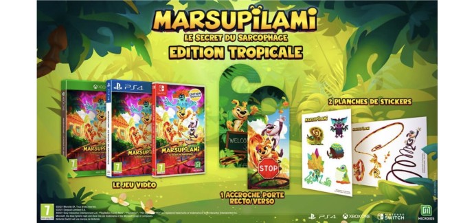 Amazon: Marsupilami Edition Tropicale (PS4) &agrave; 18&euro;