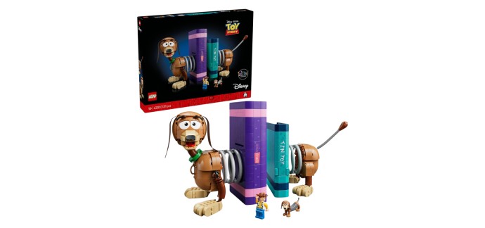 Amazon: LEGO Toy Story Serre-Livres Zigzag (Pr&eacute;commande) &agrave; 144,99&euro; (au lieu de 149,99&euro;)
