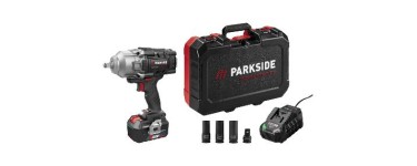 LIDL: PARKSIDE PERFORMANCE Visseuse &agrave; chocs sans fil PASSP 20-Li C4 - 1 898 Nm, moteur brushless, batterie