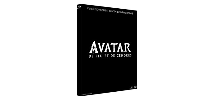 Fnac: Avatar de Feu et de Cendres (Blu-ray) &agrave; 29,99&euro;