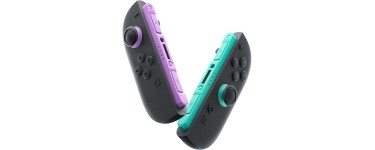 Amazon: Joy-Con 2 Violet et Vert Clair (Switch 2) &agrave; 79,99&euro;