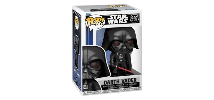 Amazon: Funko Pop Star Wars Darth Vader (Figurine) &agrave; 9&euro;