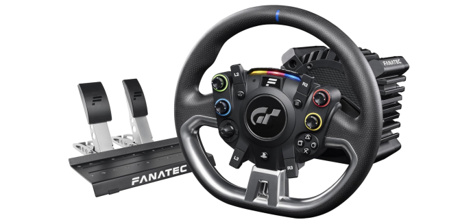 Amazon: Fanatec Gran Turismo DD Pro + p&eacute;dalier (PS5/PS4/PC) &agrave; 649,95&euro;