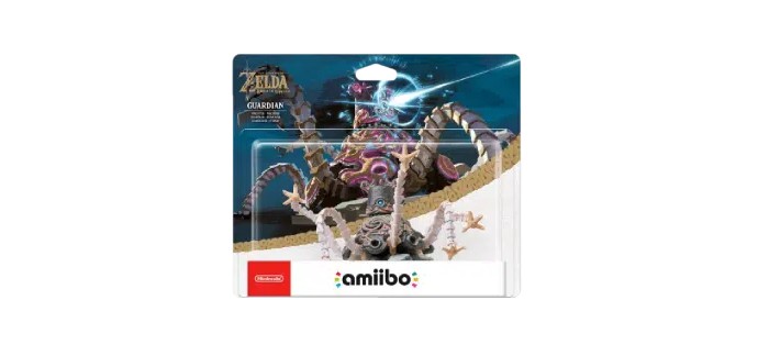 Micromania: Figurine Amiibo Zelda Guardian (Switch) &agrave; 21,99&euro; (au lieu de 24,99&euro;)