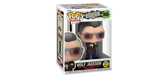 Amazon: Funko Pop Beetlejuice 2 Wolf Jackson (Figurine) &agrave; 11,82&euro;