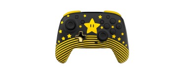 Amazon: Manette Turtle Beach Rematch Mario Star (Switch) &agrave; 39,99&euro; (au lieu de 59,99&euro;)