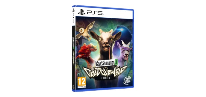 Amazon: Goat Simulator 3 Overload Edition (PS5) &agrave; pr&eacute;commander