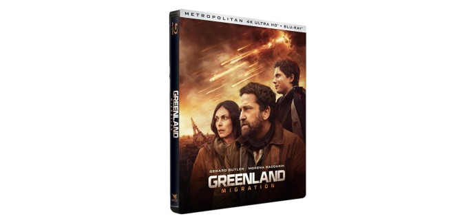 E.Leclerc: Greenland Migration 4K Steelbook (Pr&eacute;commande) &agrave; 29,99&euro; (au lieu de 35,10&euro;)
