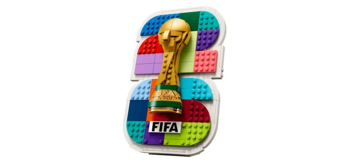 LEGO: LEGO FIFA World Cup Embl&egrave;me officiel (Pr&eacute;commande) &agrave; 24,99&euro;