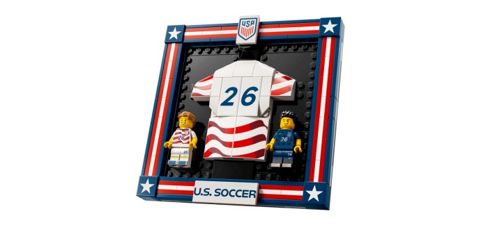 LEGO: LEGO 43033 Maillot USA Football 2026 (Pr&eacute;commande) &agrave; 24,99&euro;