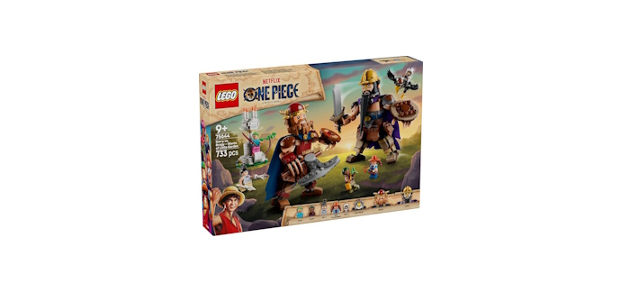 Amazon: Lego One Piece Dorry contre Brogy - Les géants de Little Garden (Préco FR) à 60,90€