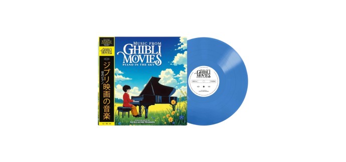 Amazon: Music From Ghibli Piano in the Sky (Vinyle) &agrave; 21,59&euro; (au lieu de 23,99&euro;)