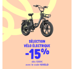 Cdiscount: 15% de réduction sur une sélection de vélos électriques dès 1099€