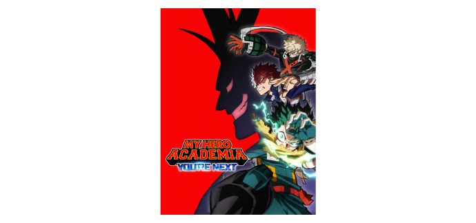 Amazon: My Hero Academia You&rsquo;re Next Steelbook Blu-ray &agrave; 24,99&euro; (au lieu de 29,99&euro;)