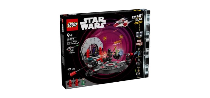 Amazon: LEGO Star Wars Duel Salle du Tr&ocirc;ne (Set) &agrave; 139,99&euro; (au lieu de 159,99&euro;)