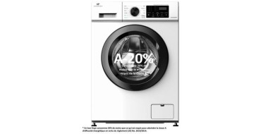 Cdiscount: Lave-linge hublot CONTINENTAL EDISON CELL8120IWP - 8 kg, 1200 tr/min, induction &agrave; 249,99&euro;
