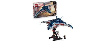 Cdiscount: LEGO Marvel Quinjet Avengers &Egrave;re d&rsquo;Ultron 76325 (Construction) &agrave; 65,99&euro; (au lieu de 119,99&euro;)