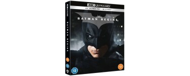 Amazon: Batman Begins 4K Ultra HD Blu-ray &agrave; 21,99&euro; (au lieu de 24,99&euro;)