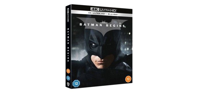 Amazon: Batman Begins 4K Ultra HD Blu-ray &agrave; 21,99&euro; (au lieu de 24,99&euro;)