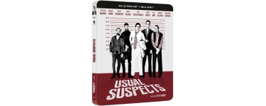 E.Leclerc: The Usual Suspects Blu Ray 4K Steelbook à 24,99€ (au lieu de 34,99€)