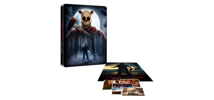 Amazon: Winnie The Pooh Blood And Honey Édition Limitée Steelbook Blu-ray 4K à 14,99€ (au lieu de 34,99€)