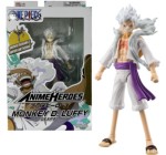 Amazon: Figurine Anime Heroes One Piece Luffy Gear 5 à 24,99€ (au lieu de 26,99€)