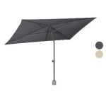 LIDL: Parasol LIVARNO rectangulaire - UV 80, hauteur 168-248 cm &agrave; 14,99&euro; (au lieu de 19,99&euro;)