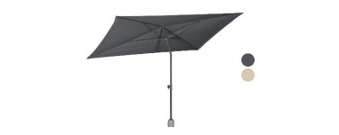 LIDL: Parasol LIVARNO rectangulaire - UV 80, hauteur 168-248 cm &agrave; 14,99&euro; (au lieu de 19,99&euro;)