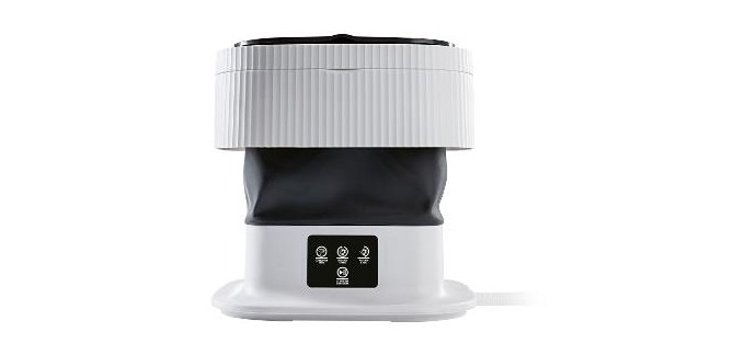LIDL: Cleanmaxx Mini-machine à laver pliable - 1 kg, 55 dB à 24,99€ (au lieu de 99,99€)