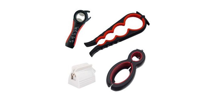 LIDL: Ridder Aide &agrave; l'ouverture seniors - ouvre-tout 5 en 1, ouvre-bocaux 4 en 1 &agrave; 1,99&euro; (au lieu de 7,95&euro;