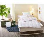 LIDL: Couette &agrave; cassettes FJ&Ouml;DUR - 70% plumes, 30% duvet, 135x200 cm &agrave; 49,99&euro; (au lieu de 99,9&euro;)