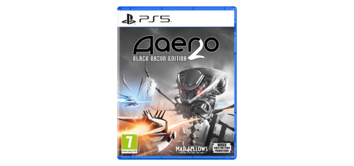 Amazon: Aaero2 Black Razor Edition (PS5 D&eacute;mat&eacute;rialis&eacute;) &agrave; 16,39&euro; (au lieu de 19,99&euro;)