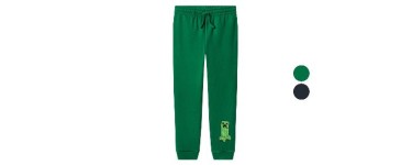 LIDL: Pantalon gar&ccedil;on Minecraft molletonn&eacute;, taille &eacute;lastique &agrave; 8,99&euro; (au lieu de 39,99&euro;)