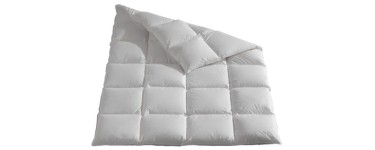 LIDL: H&Auml;USSLING Couette &agrave; cassettes en duvet 135x200 cm - 60% duvet, 40% plumes &agrave; 79,99&euro; (au lieu de 239&euro;)