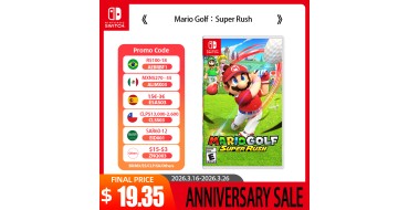AliExpress: Mario Golf Super Rush (Switch) &agrave; 25,59&euro;