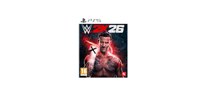 Carrefour: WWE 2K26 (PS5 Dématérialisé) à 42,99€