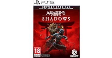 Micromania: Assassin's Creed Shadows &Eacute;dition Sp&eacute;ciale (PS5) &agrave; 29,99&euro; (au lieu de 79,99&euro;)