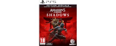 Micromania: Assassin's Creed Shadows &Eacute;dition Sp&eacute;ciale (PS5) &agrave; 29,99&euro; (au lieu de 79,99&euro;)
