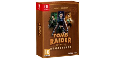 Carrefour: Tomb Raider 4 5 6 Remastered Deluxe (Switch) &agrave; 24,99&euro; (au lieu de 54,99&euro;)