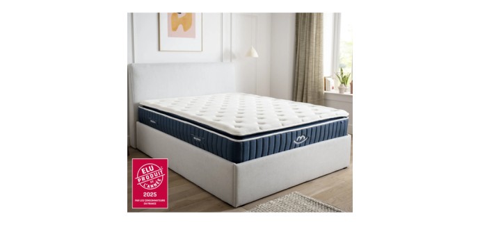JoyBuy: Matelas hybride MORPHEA Victoria - 30 cm &eacute;paisseur, 90x190 cm &agrave; 265&euro; (au lieu de 399,99&euro;)