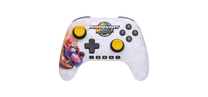 Amazon: PowerA Manette Mario Kart World (Switch 2) &agrave; 64,99&euro;